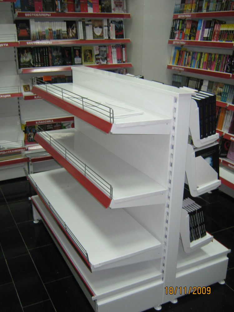 Стеллаж для продажи книг и CD/DVD дисков